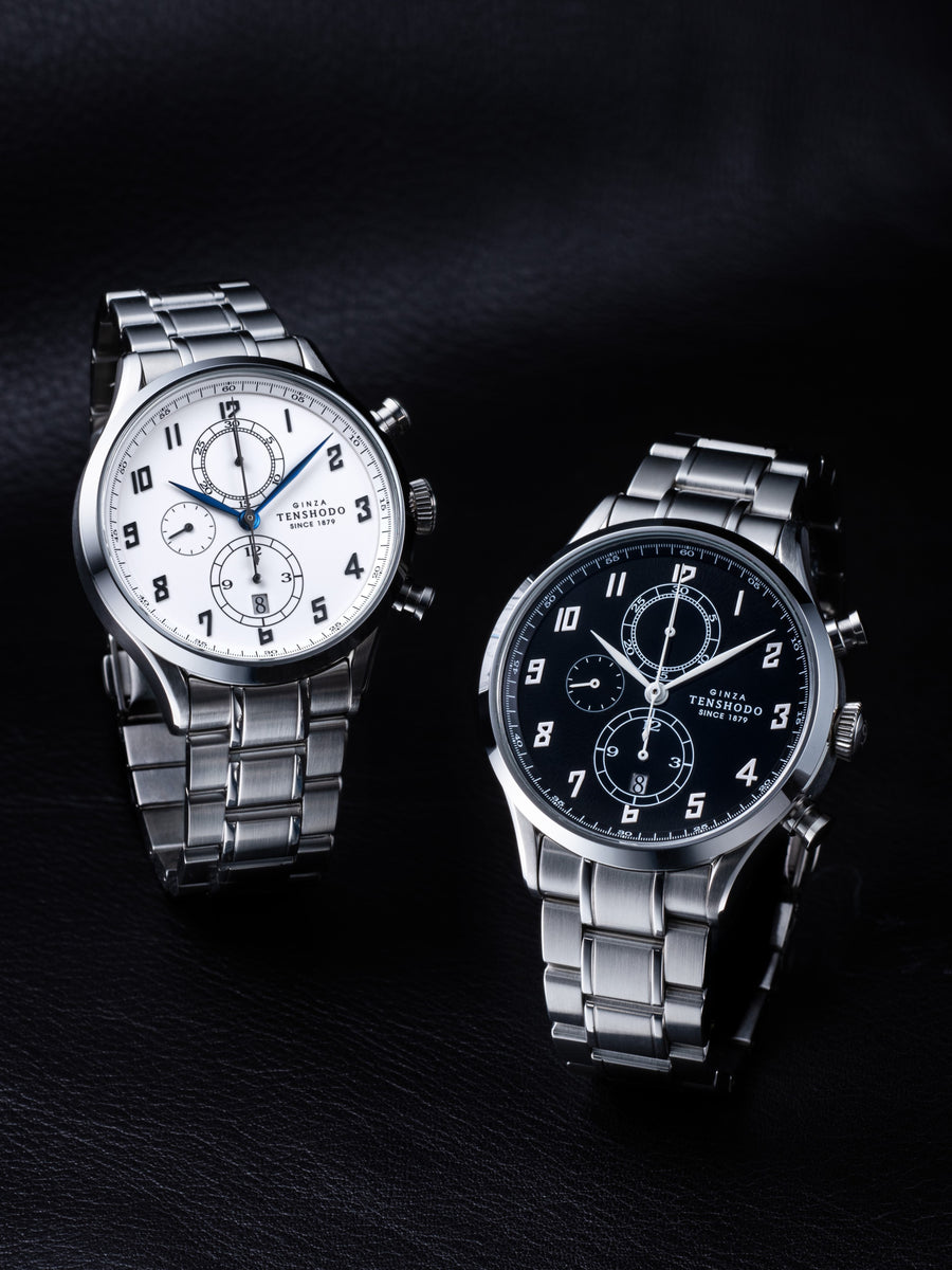 n*1様 Tenshodo クロノグラフ ブラックダイヤル TENSHODO ヒストリッククロノグラフ/ブラックダイヤル – BEST WATCH