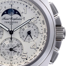 画像をギャラリービューアに読み込む, TENSODO グランドコンプリケーション スポーツ ホワイトモデル / レザーベルト