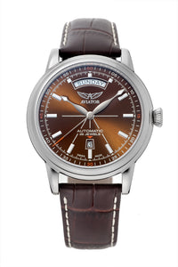 DOUGLAS DAY DATE Automatic Browndial