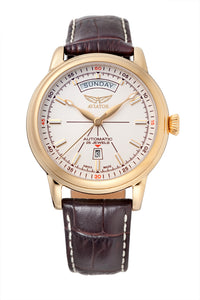 DOUGLAS DAY DATE Automatic Gold PVD