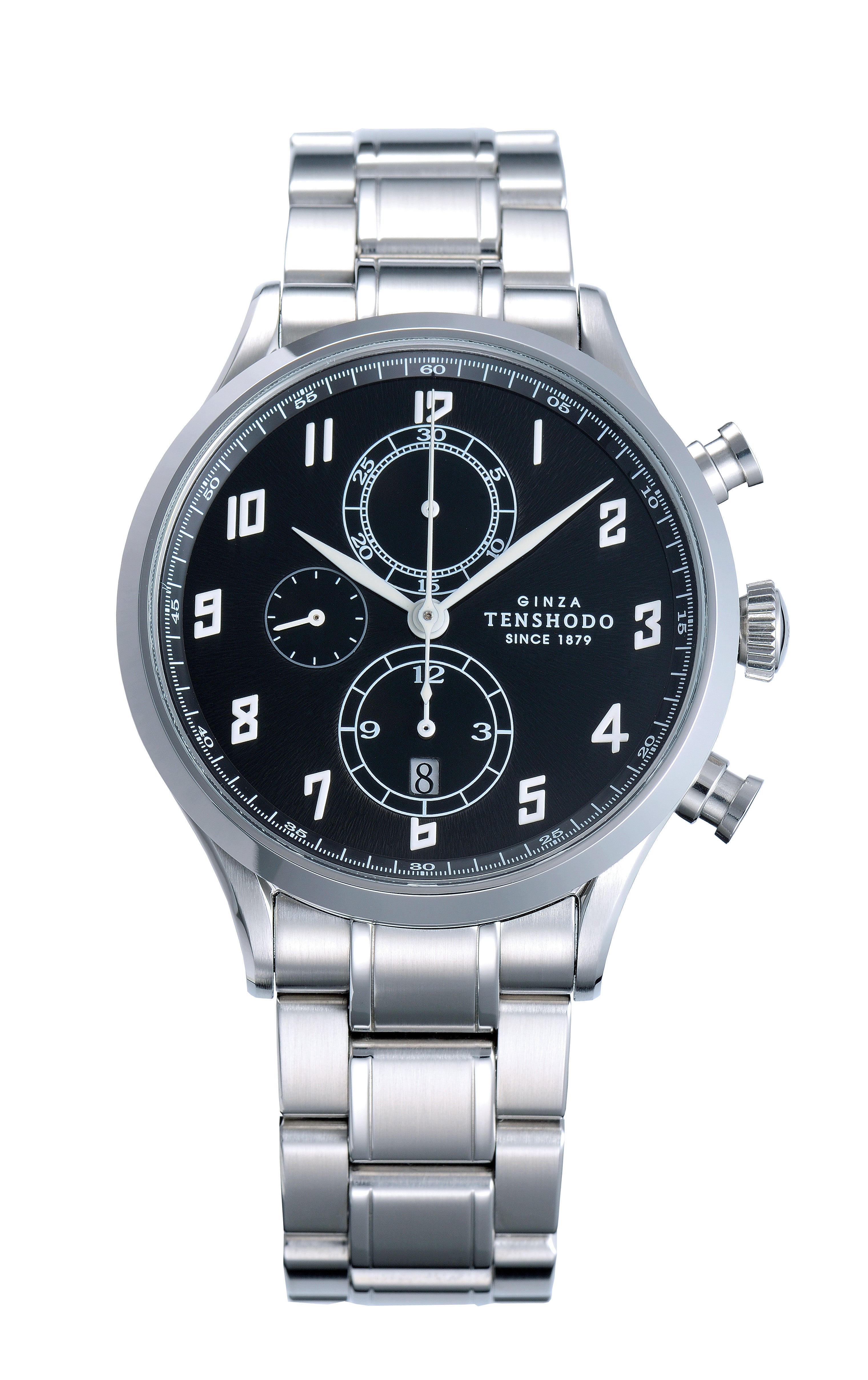 n*1様 Tenshodo クロノグラフ ブラックダイヤル TENSHODO ヒストリッククロノグラフ/ブラックダイヤル – BEST WATCH