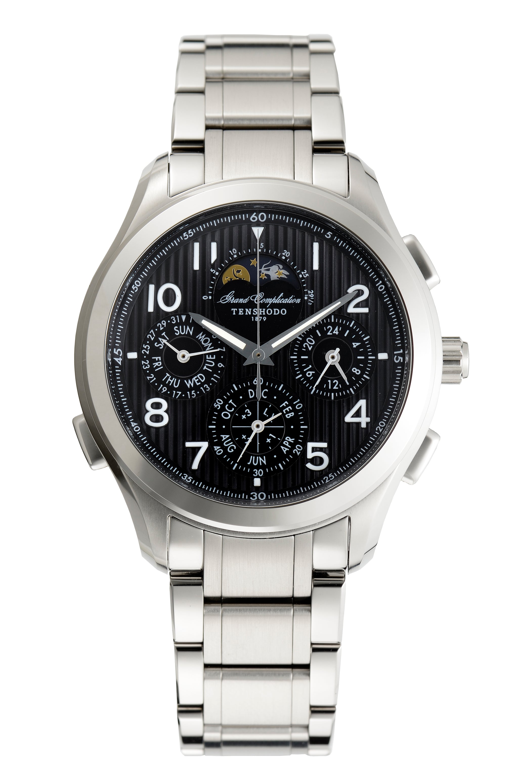 n*1様 Tenshodo クロノグラフ ブラックダイヤル TENSHODO ヒストリッククロノグラフ/ブラックダイヤル – BEST WATCH
